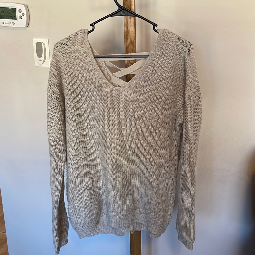 Fuzzy sweater